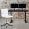 Flash Furniture Black Electric Standing Desk & Office Chair Set BLN-2046512B-BKWH-GG - alternate 1